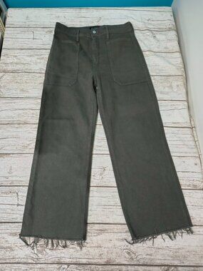 Just Black Denim Black Wide Leg Jeans Size 30 Made in USA